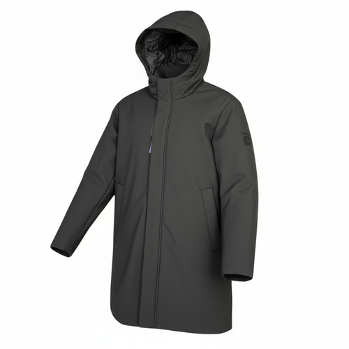 Giubbotto uomo parka tessuto - uomo,